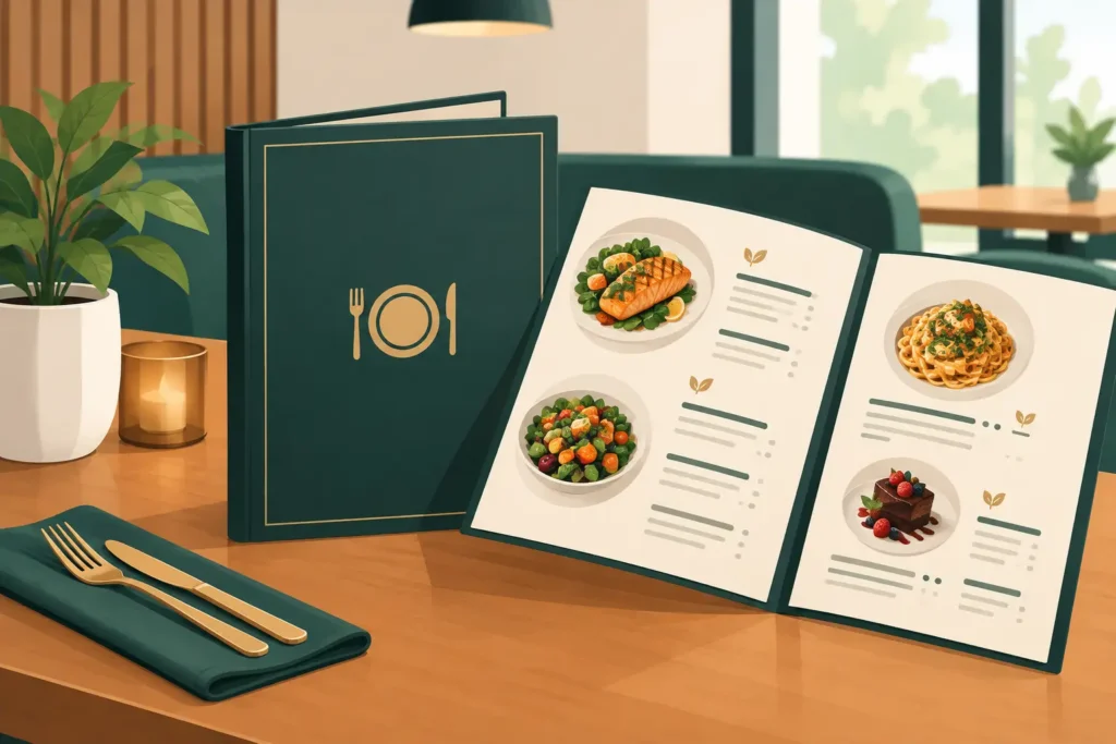 Restaurant Menu Design and Printing That Sells