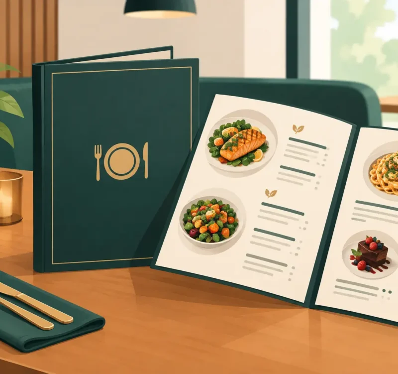 Restaurant Menu Design and Printing That Sells