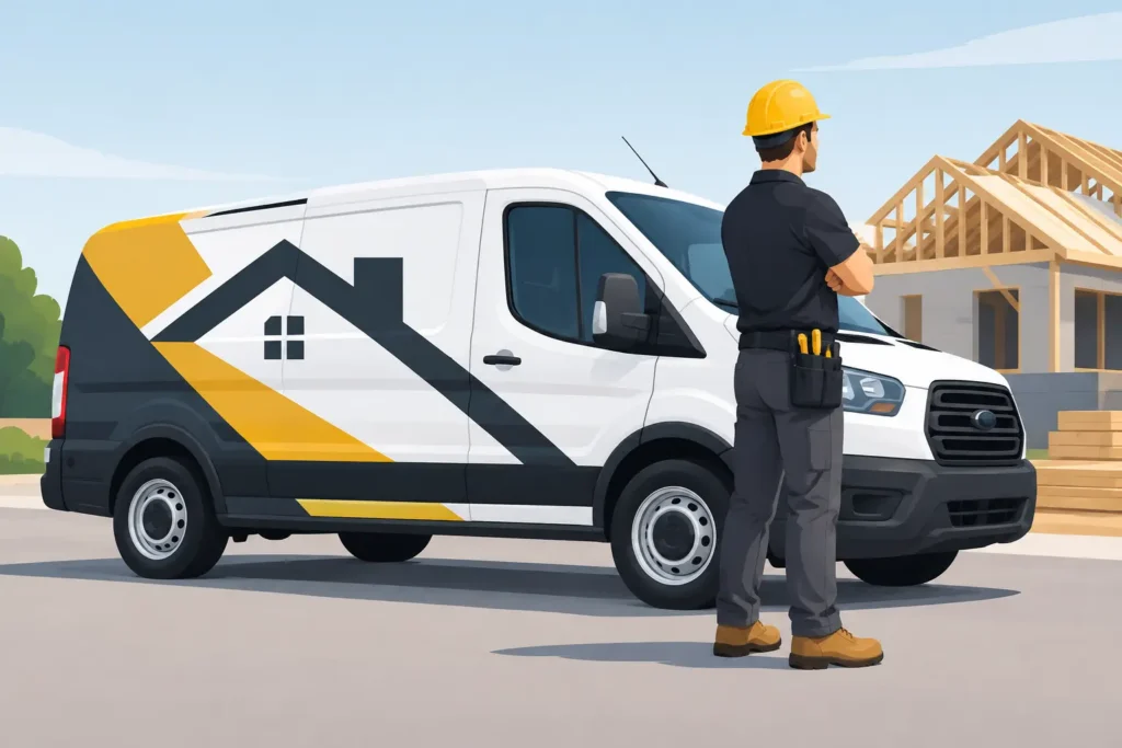 Vehicle Graphics for Contractors That Win Jobs