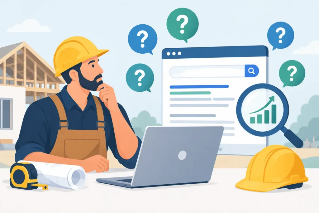 12 Contractor SEO Questions Worth Asking First